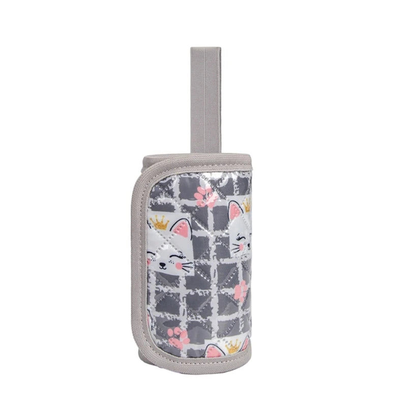 Portable USB Baby Bottle Warmer Travel Milk Warmer Infant Feeding Bottle Heated Cover Insulation Thermostat Heater Dropshipping