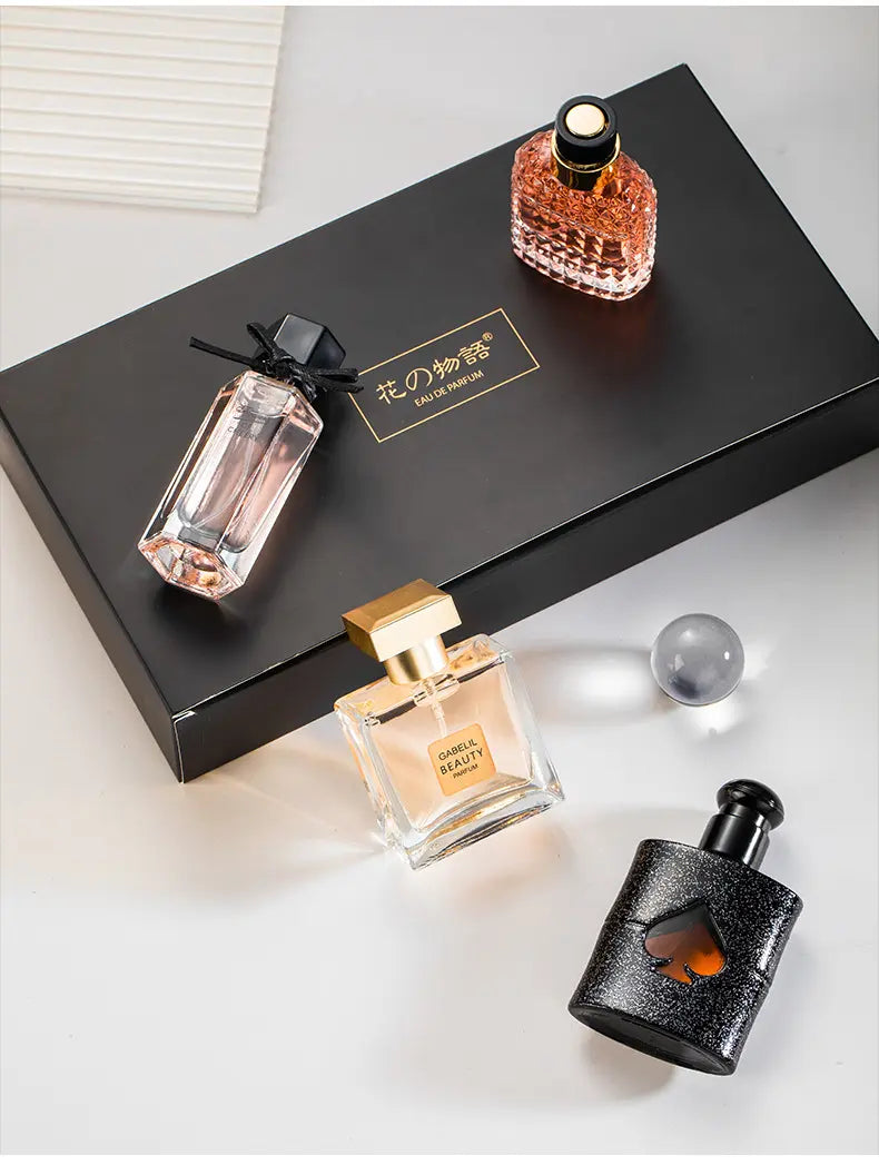 Floralverse Perfume Gift Box: a Fresh, Long-Lasting, and Delicate Floral Fragrance Collection 4-Piece